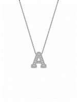 Charm Donna Oro Mujer Luce in Oro blanco Diamante LPFA10322.004